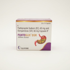 PANTOGLIX DSR (Pantoprazole EC 40mg + Domperidone SR 30mg IP Capsules)